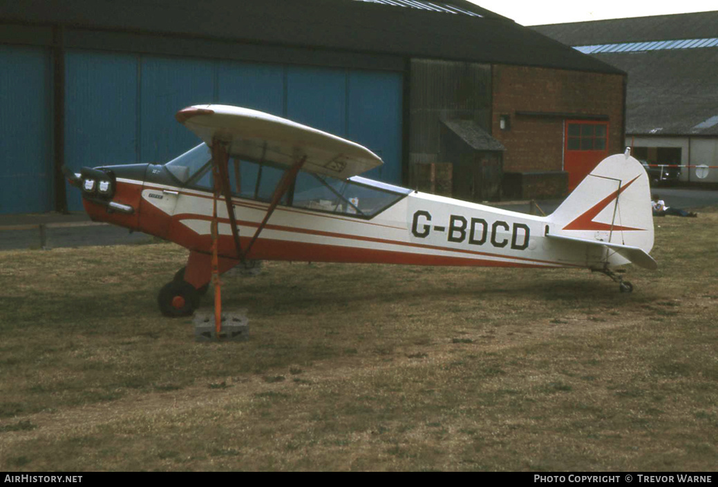 Aircraft Photo of G-BDCD | Piper J-3C-65 Cub | AirHistory.net #159490