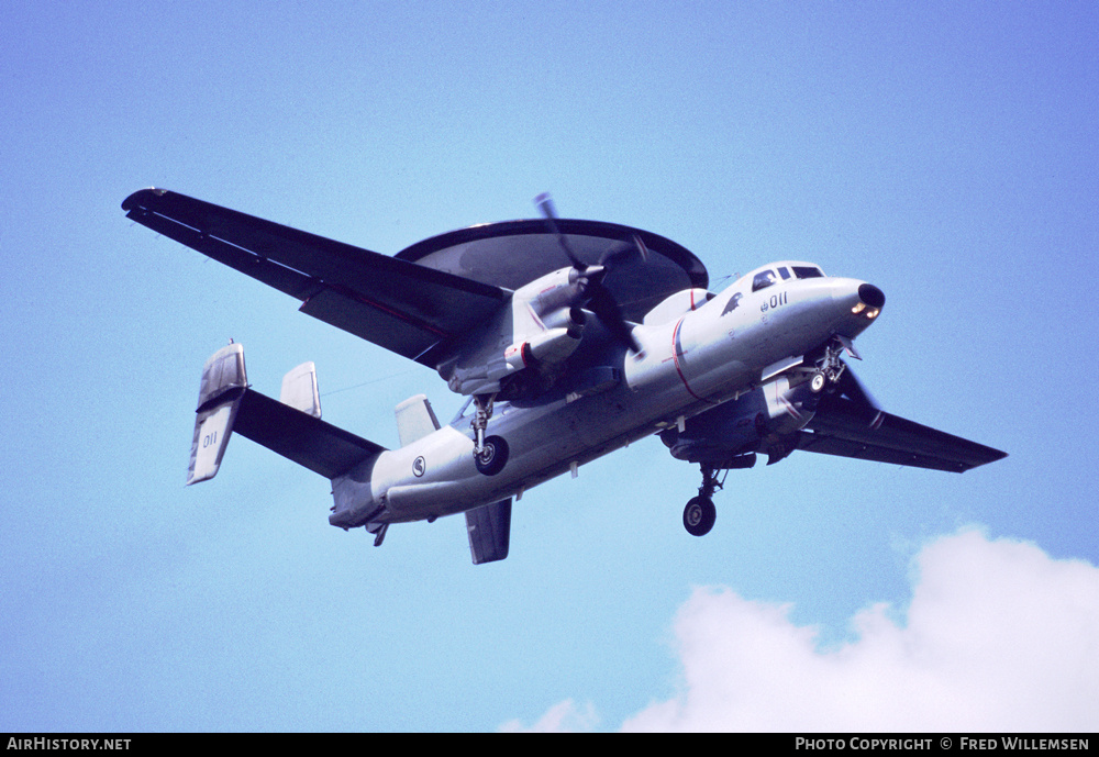 Aircraft Photo of 011 | Grumman E-2C Hawkeye | Singapore - Air Force | AirHistory.net #159492