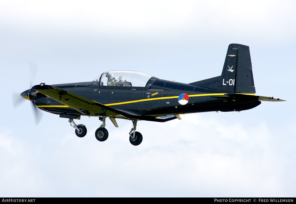 Aircraft Photo of L-01 | Pilatus PC-7 | Netherlands - Air Force | AirHistory.net #159493