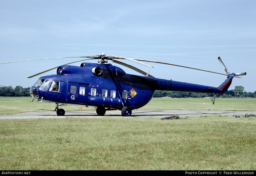 Aircraft Photo of 773 | Mil Mi-8PS | East Germany - Navy | AirHistory.net #159504
