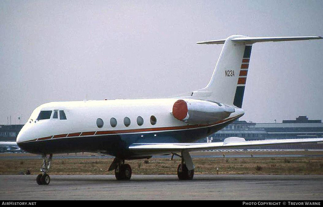 Aircraft Photo of N23A | Grumman American G-1159 Gulfstream II | AirHistory.net #159508