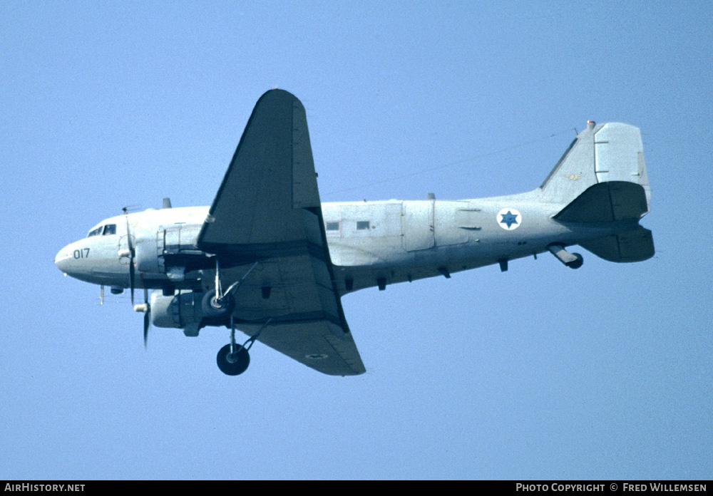 Aircraft Photo of 017 | Douglas C-47A Skytrain | Israel - Air Force | AirHistory.net #159521