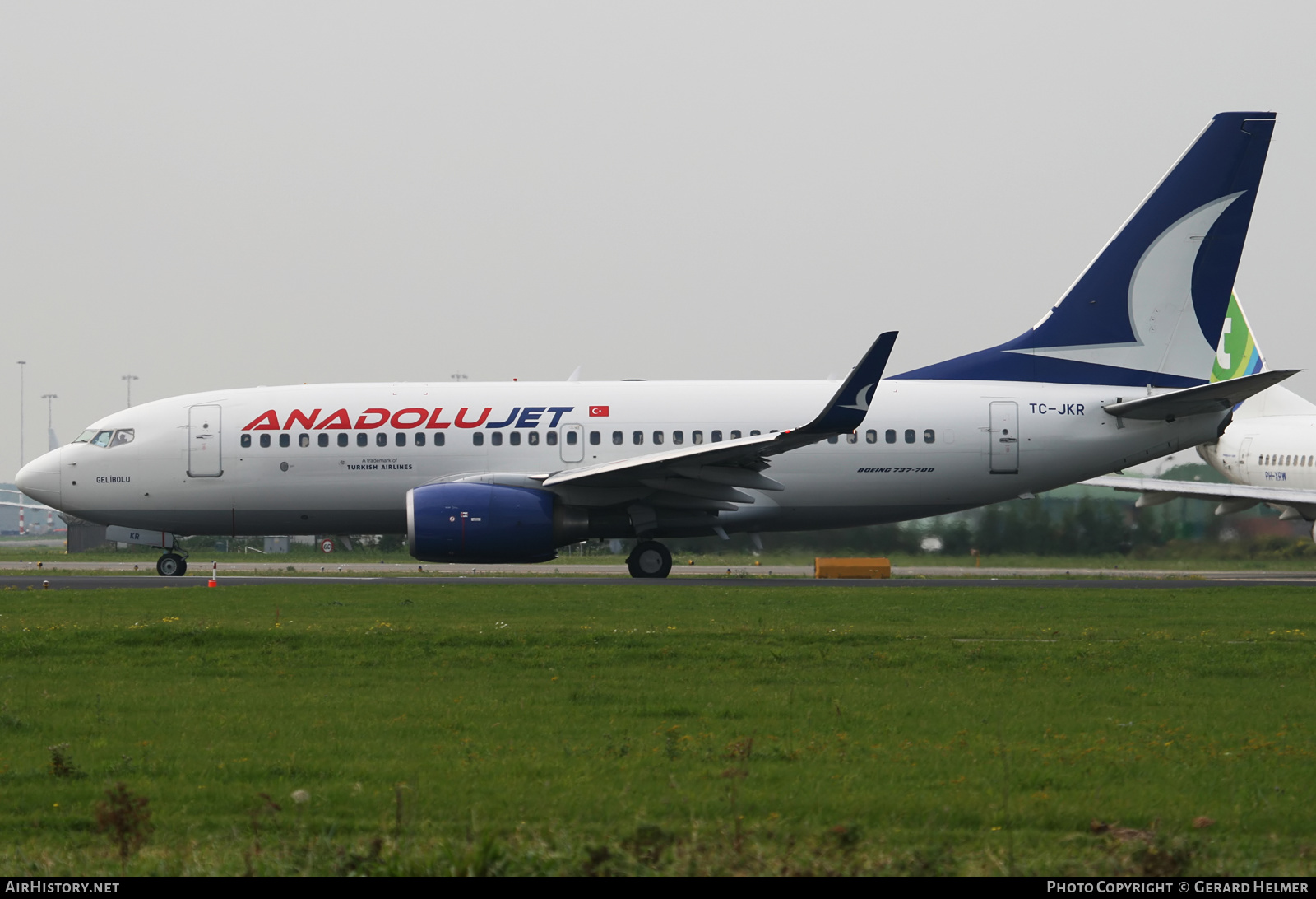 Aircraft Photo of TC-JKR | Boeing 737-7GL | AnadoluJet | AirHistory.net #159543