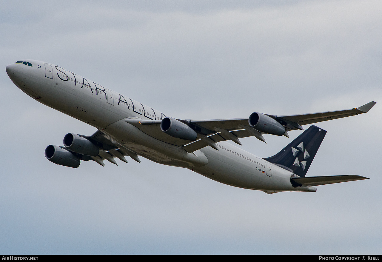 Aircraft Photo of D-AIGP | Airbus A340-313 | Lufthansa | AirHistory.net #159549