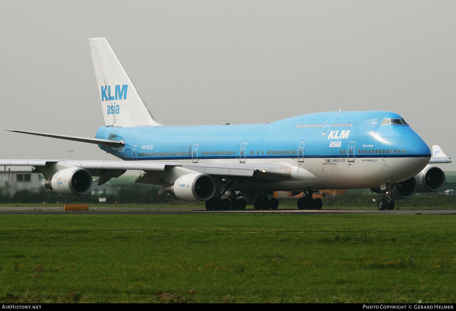 Aircraft Photo of PH-BFD | Boeing 747-406M | KLM Asia | AirHistory.net #159550