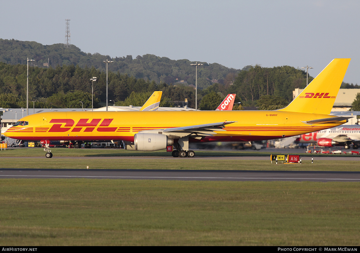 Aircraft Photo of G-BMRF | Boeing 757-236/SF | DHL International | AirHistory.net #159561