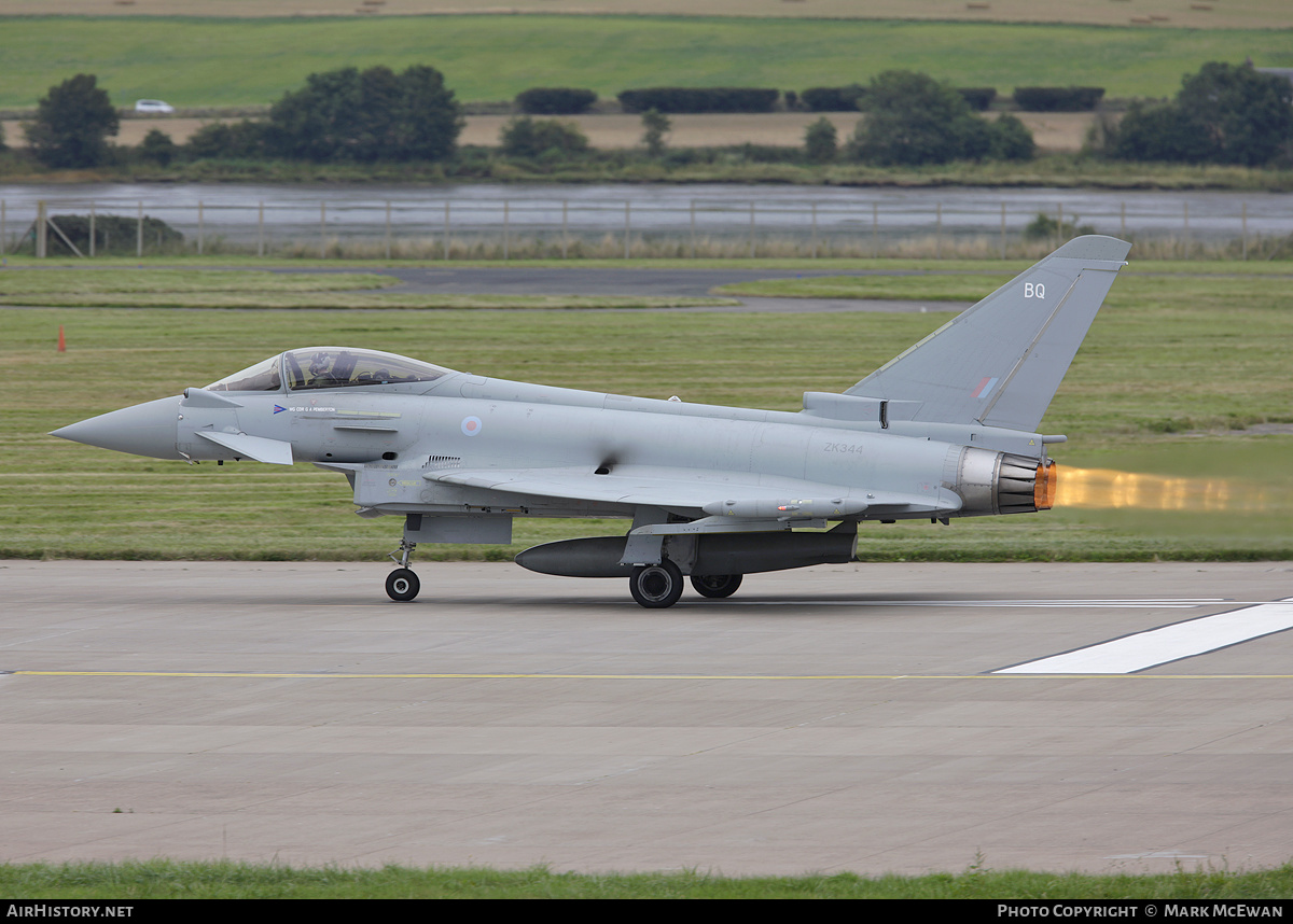 Aircraft Photo of ZK344 | Eurofighter EF-2000 Typhoon FGR4 | UK - Air Force | AirHistory.net #159569