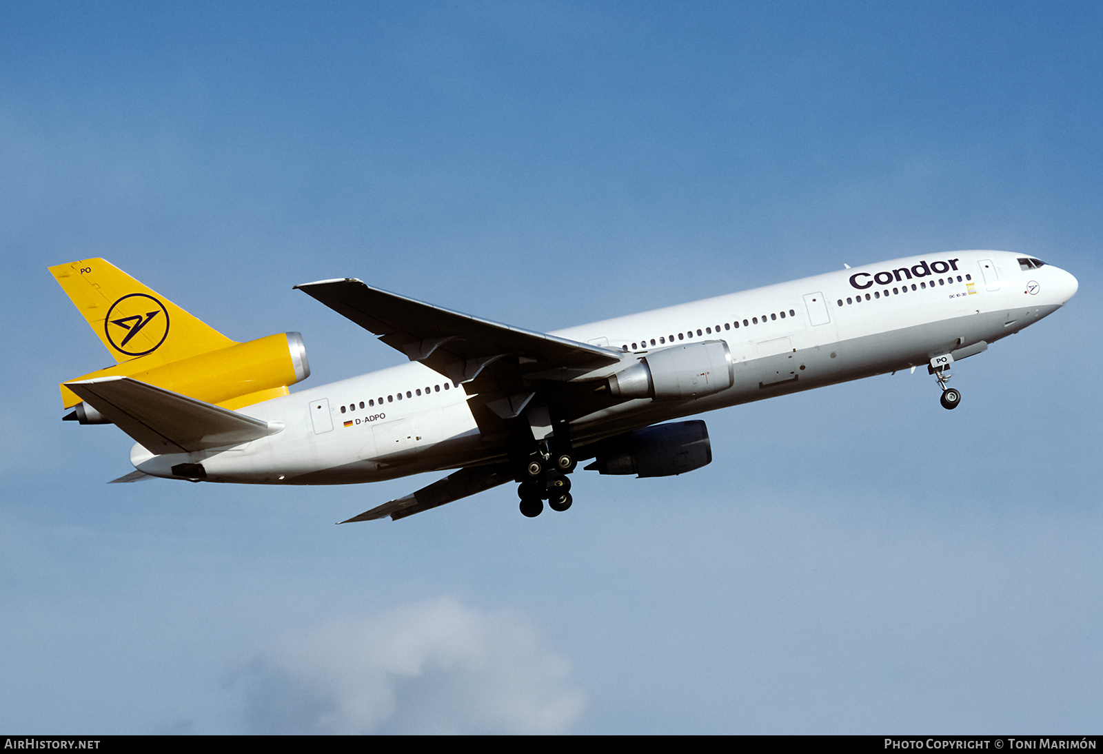 Aircraft Photo of D-ADPO | McDonnell Douglas DC-10-30 | Condor Flugdienst | AirHistory.net #159577