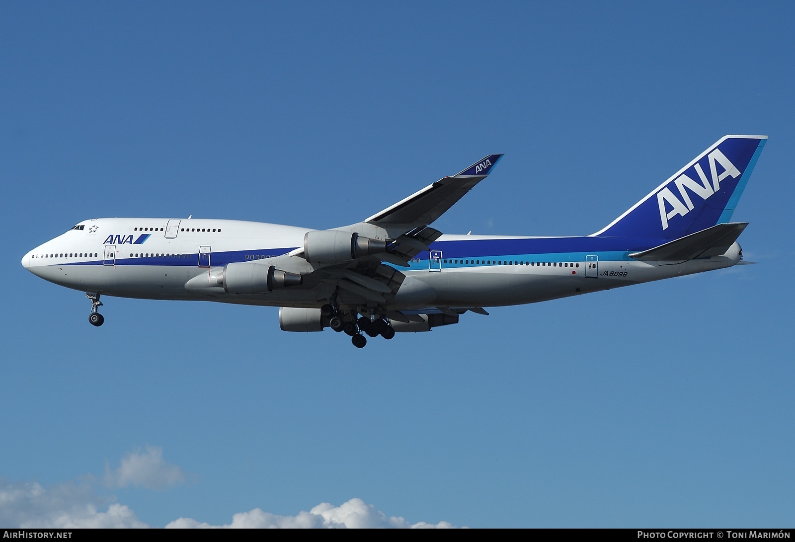 Aircraft Photo of JA8098 | Boeing 747-481 | All Nippon Airways - ANA | AirHistory.net #159578