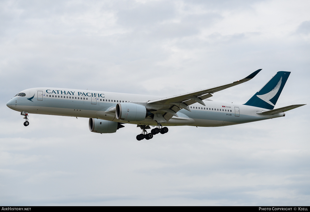 Aircraft Photo of B-LRD | Airbus A350-941 | Cathay Pacific Airways | AirHistory.net #159584