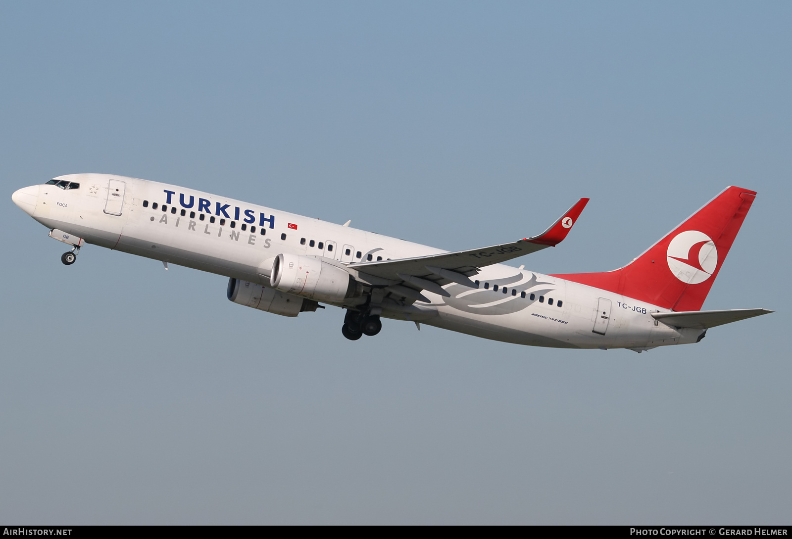 Aircraft Photo of TC-JGB | Boeing 737-8F2 | Turkish Airlines | AirHistory.net #159608