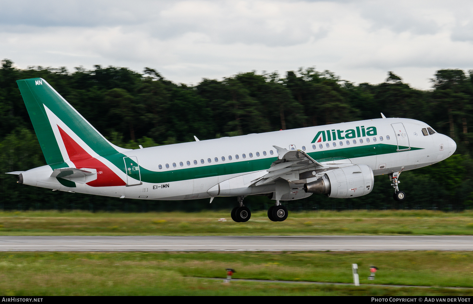 Aircraft Photo of EI-IMN | Airbus A319-111 | Alitalia | AirHistory.net #159612