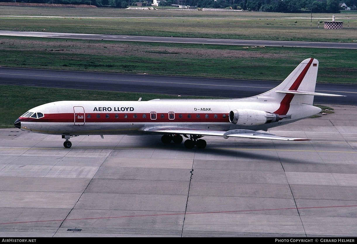 Aircraft Photo of D-ABAK | Sud SE-210 Caravelle 10B1R | Aero Lloyd | AirHistory.net #159613
