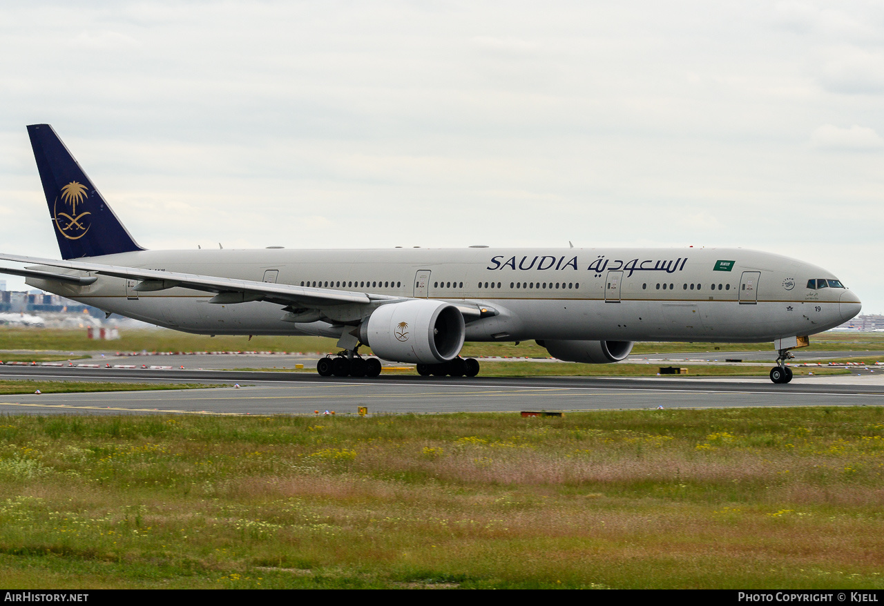 Aircraft Photo of HZ-AK19 | Boeing 777-368/ER | Saudia - Saudi Arabian Airlines | AirHistory.net #159615