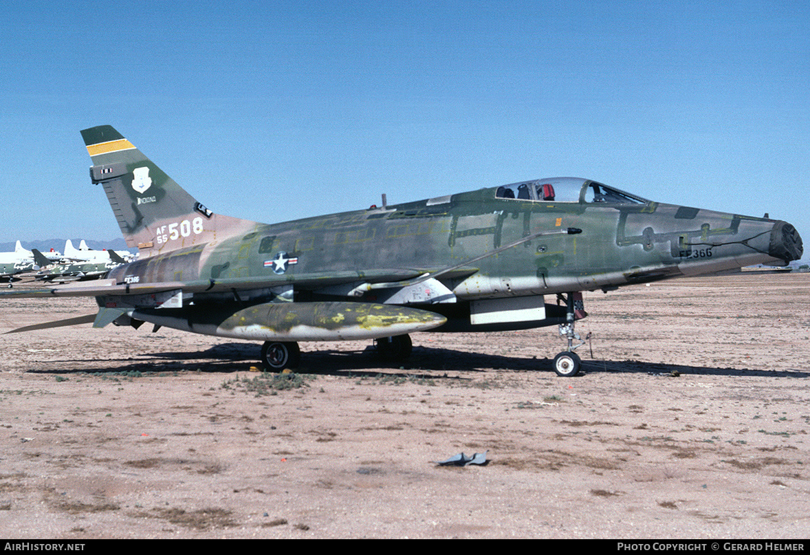 Aircraft Photo of 55-3508 / AF55-508 | North American F-100D Super Sabre | USA - Air Force | AirHistory.net #159619