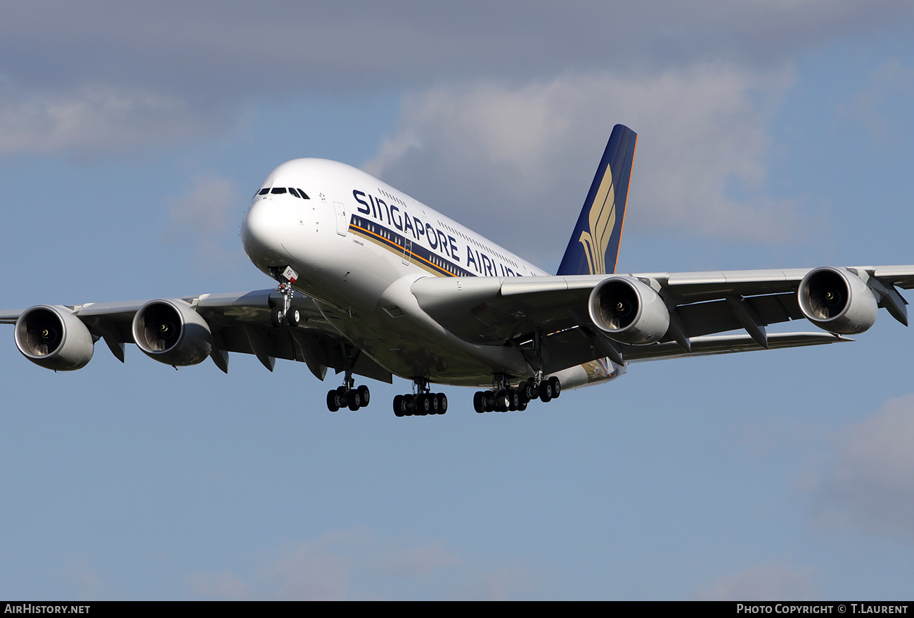 Aircraft Photo of F-WWSP | Airbus A380-841 | Singapore Airlines | AirHistory.net #159636