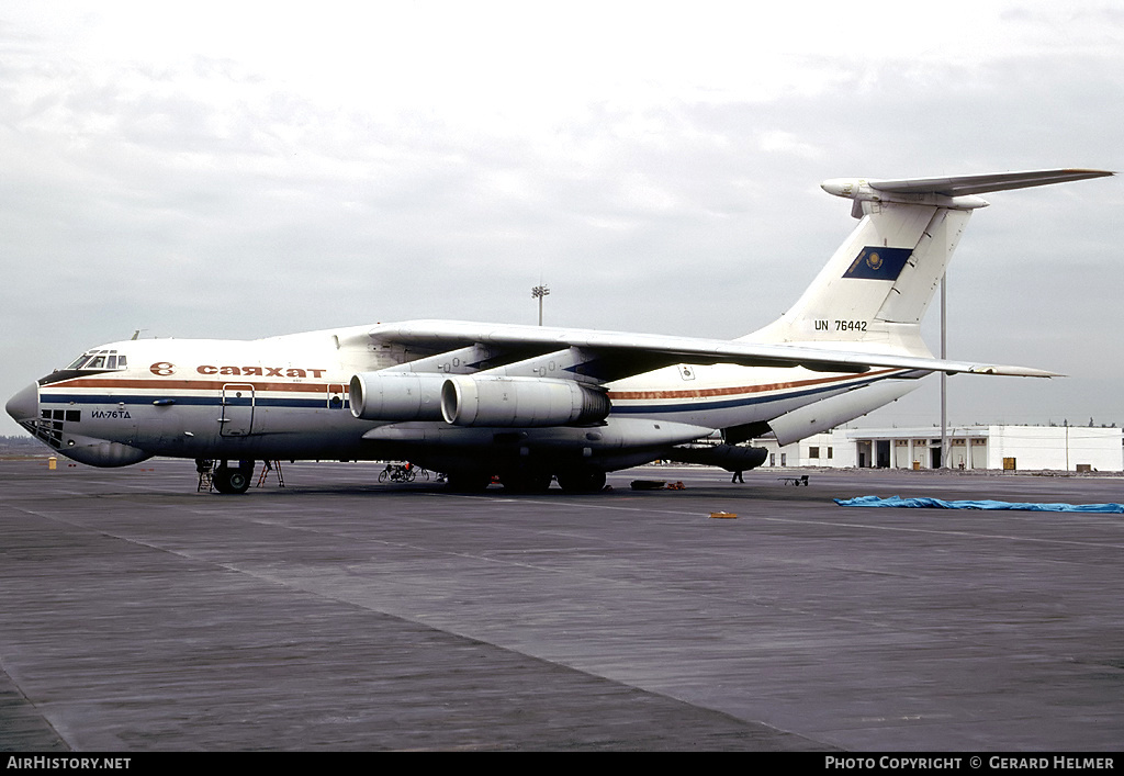 Aircraft Photo of UN-76442 | Ilyushin Il-76TD | Sayakhat Airlines | AirHistory.net #159640