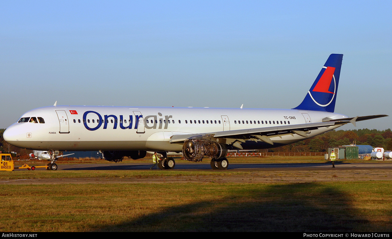 Aircraft Photo of TC-ONS | Airbus A321-131 | Onur Air | AirHistory.net #159641