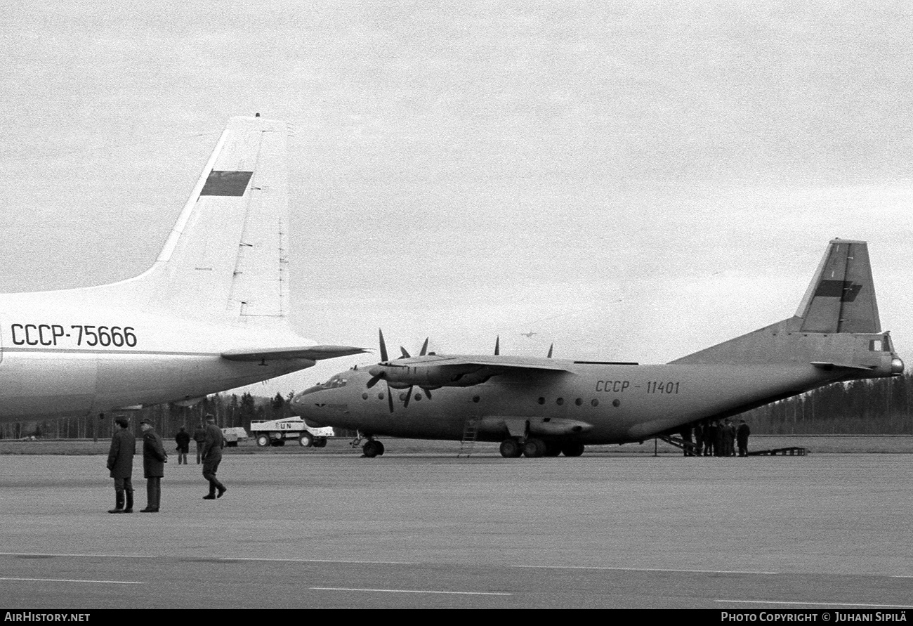 Aircraft Photo of CCCP-11401 | Antonov An-12 | Aeroflot | AirHistory.net #159643