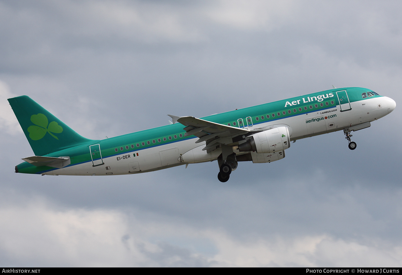 Aircraft Photo of EI-DER | Airbus A320-214 | Aer Lingus | AirHistory.net #159651