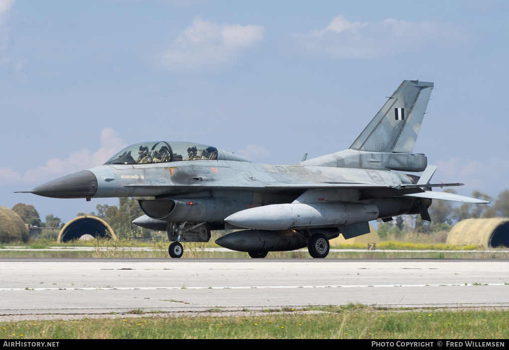 Aircraft Photo of 148 | General Dynamics F-16D Fighting Falcon | Greece - Air Force | AirHistory.net #159664