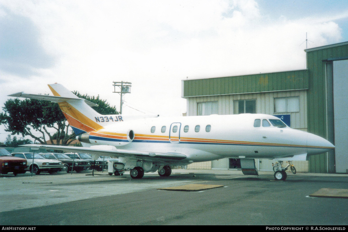 Aircraft Photo of N334JR | Hawker Siddeley HS-125-600A | AirHistory.net #159680