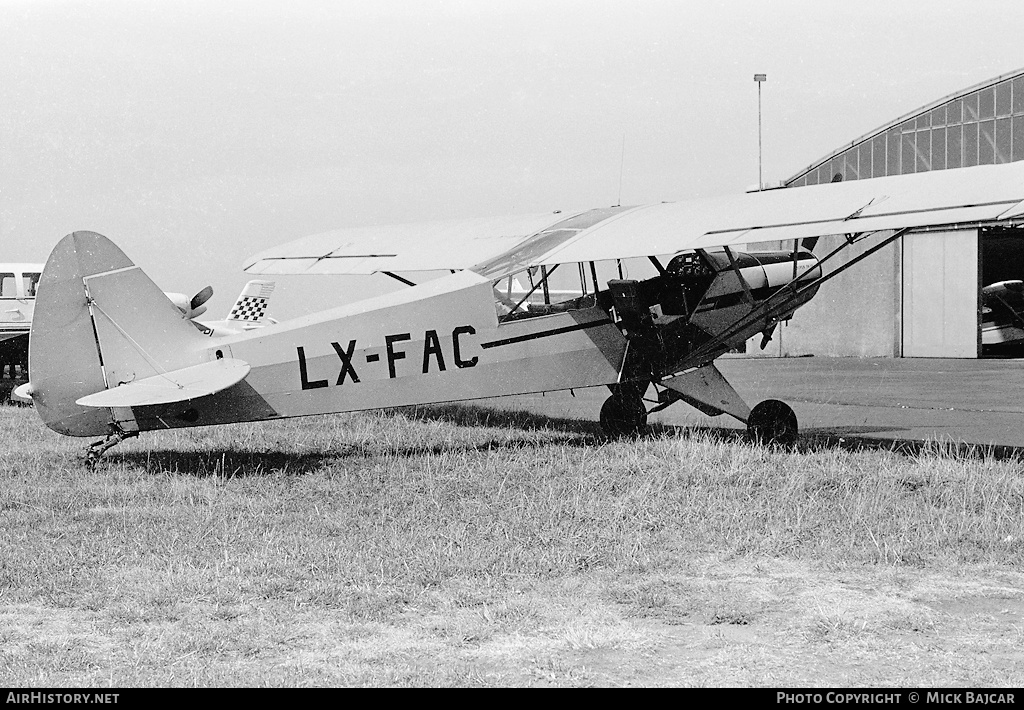 Aircraft Photo of LX-FAC | Piper PA-18-95 Super Cub | AirHistory.net #159688