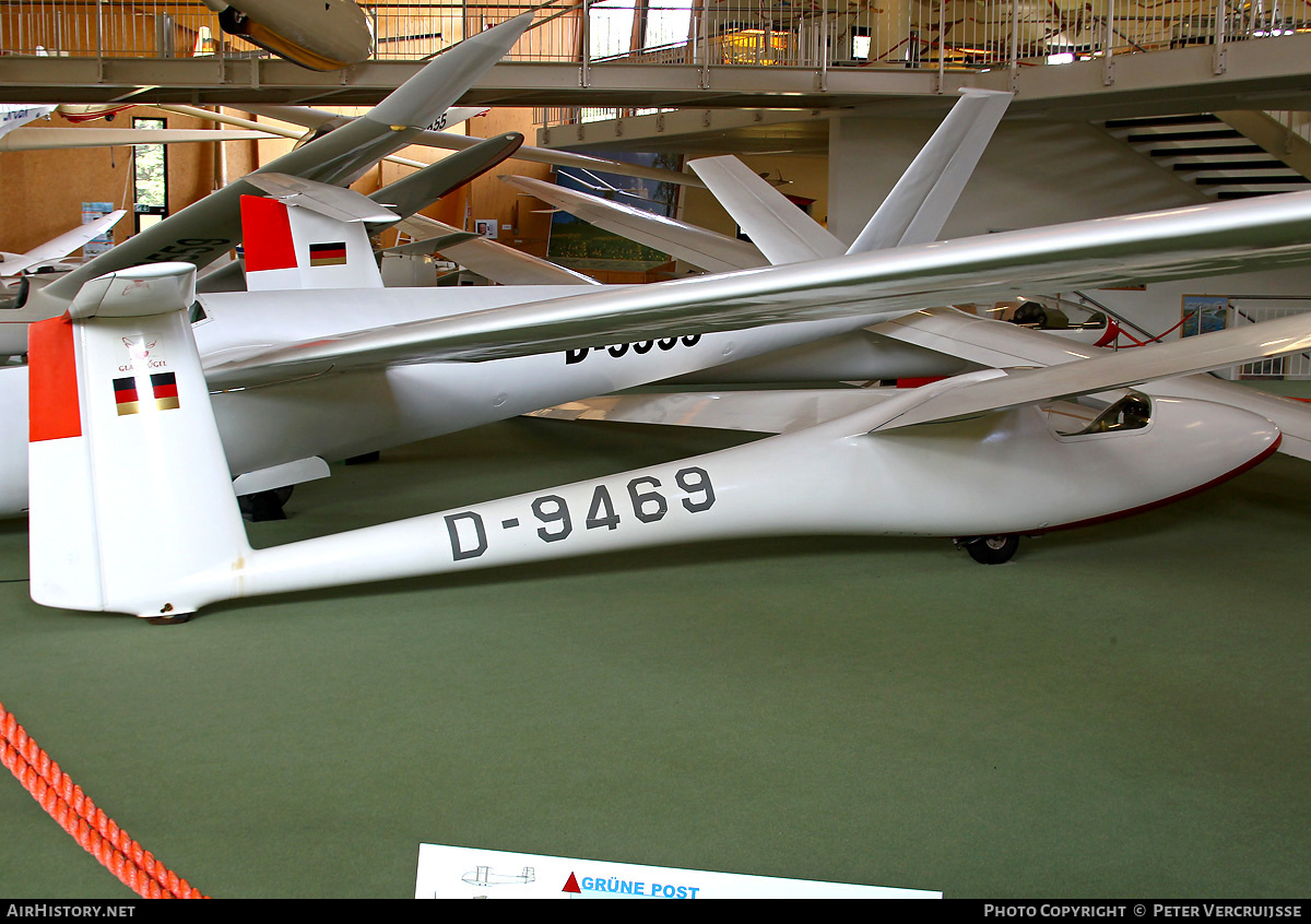 Aircraft Photo of D-9469 | Glasflügel H-205 Club Libelle | AirHistory.net #159699