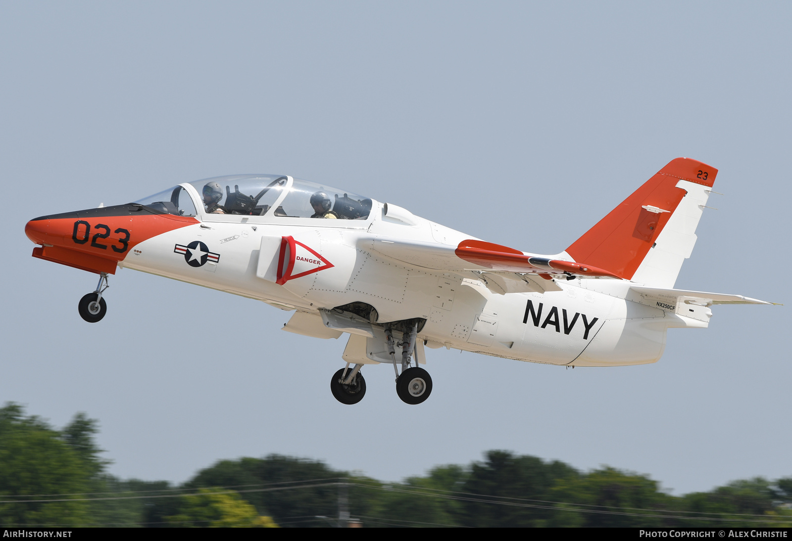 Aircraft Photo of N250CF / NX250CF | SIAI-Marchetti S-211 | USA - Navy | AirHistory.net #159701