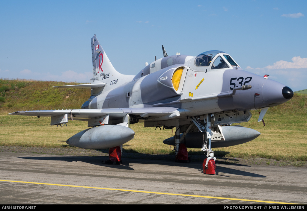 Aircraft Photo of C-FGZO / 532 | McDonnell Douglas A-4N Skyhawk II | Top Aces | AirHistory.net #159704