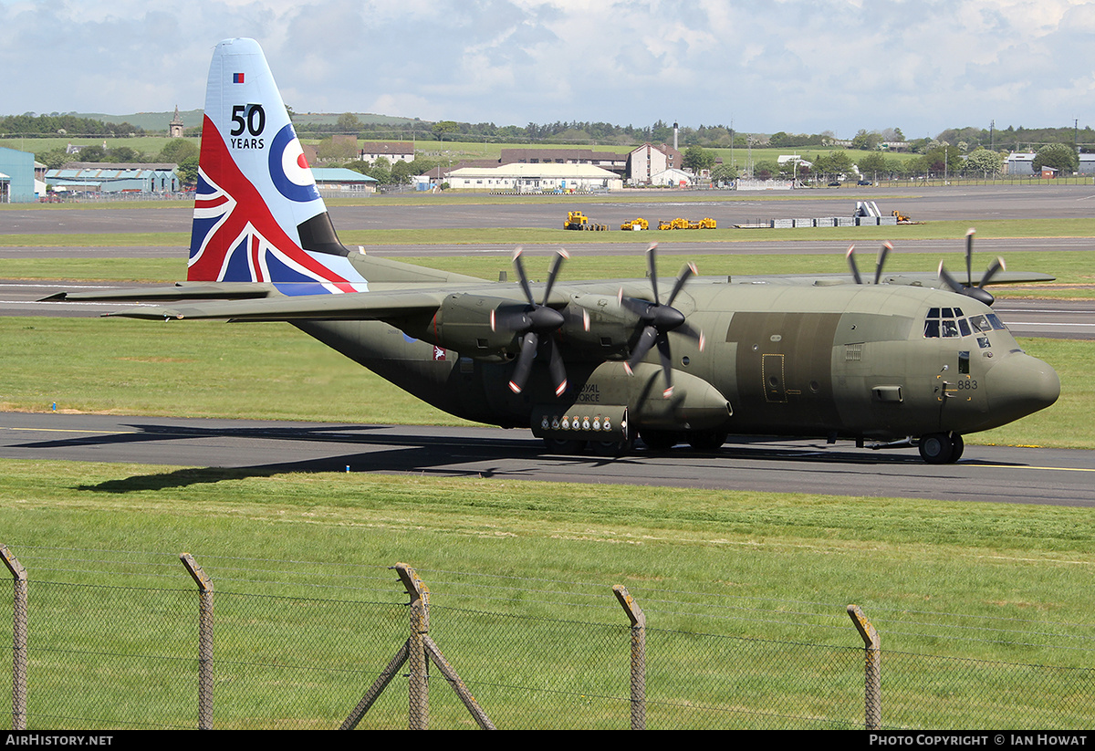 Aircraft Photo of ZH883 | Lockheed Martin C-130J Hercules C5 | UK - Air Force | AirHistory.net #159705
