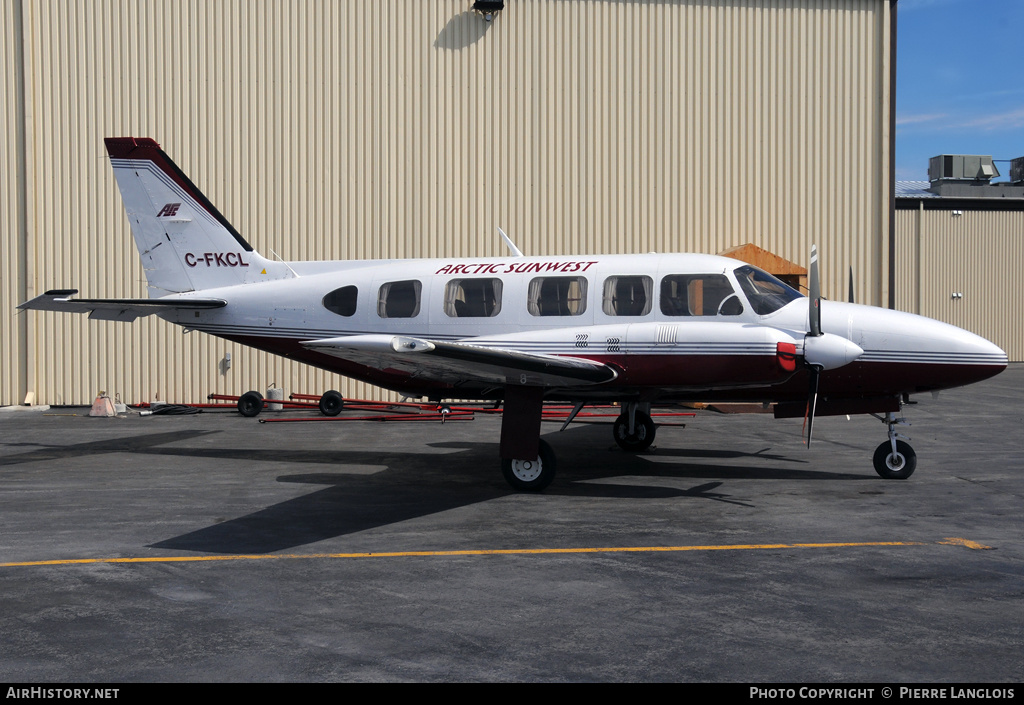 Aircraft Photo of C-FKCL | Piper PA-31-350 Navajo Chieftain | Arctic Sunwest Charters - ASC | AirHistory.net #159721