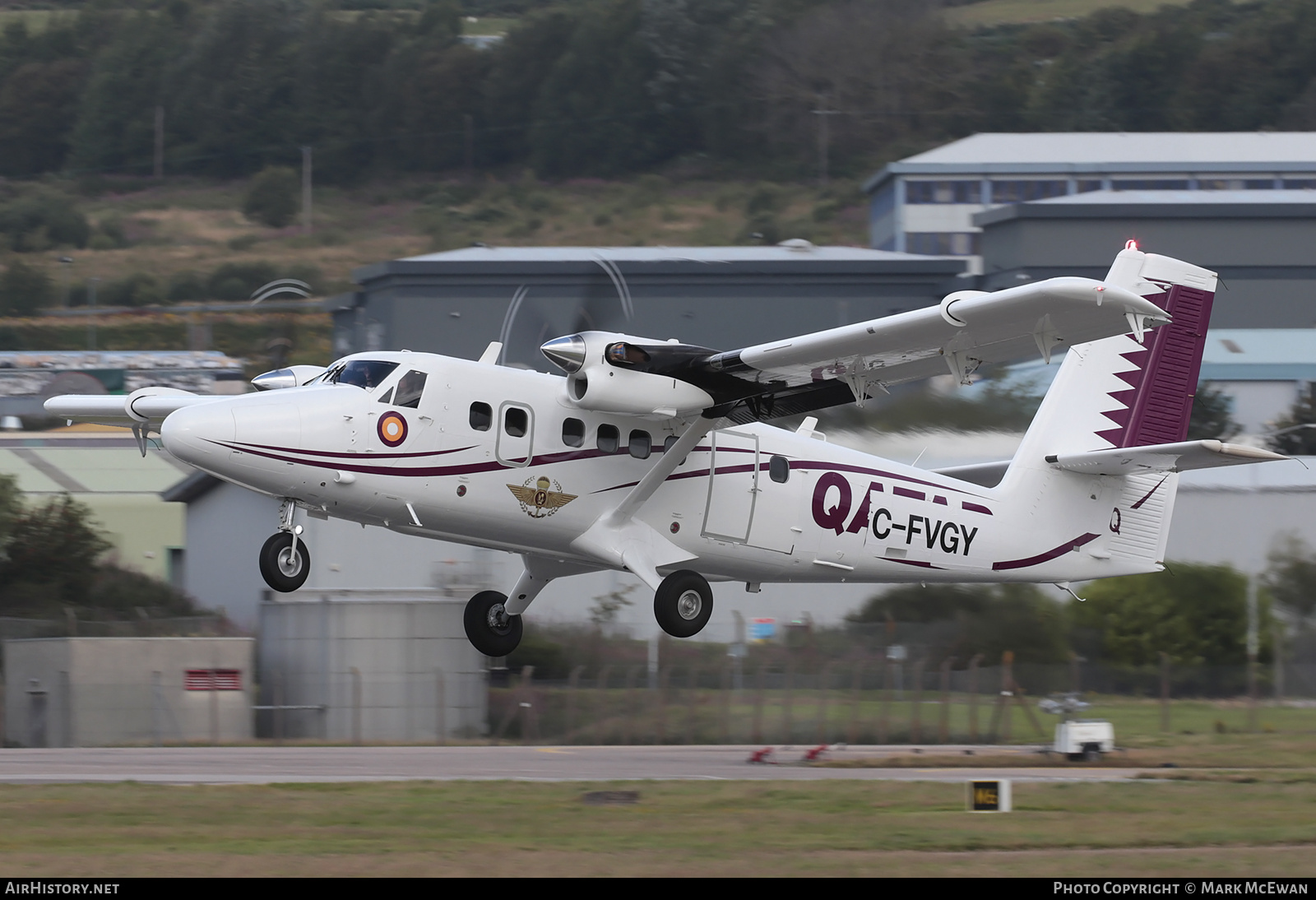 Aircraft Photo of A7-MAQ / C-FVGY / MAQ | Viking DHC-6-400 Twin Otter | Qatar - Air Force | AirHistory.net #159725