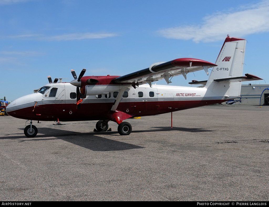 Aircraft Photo of C-FTXQ | De Havilland Canada DHC-6-300 Twin Otter | Arctic Sunwest Charters - ASC | AirHistory.net #159742