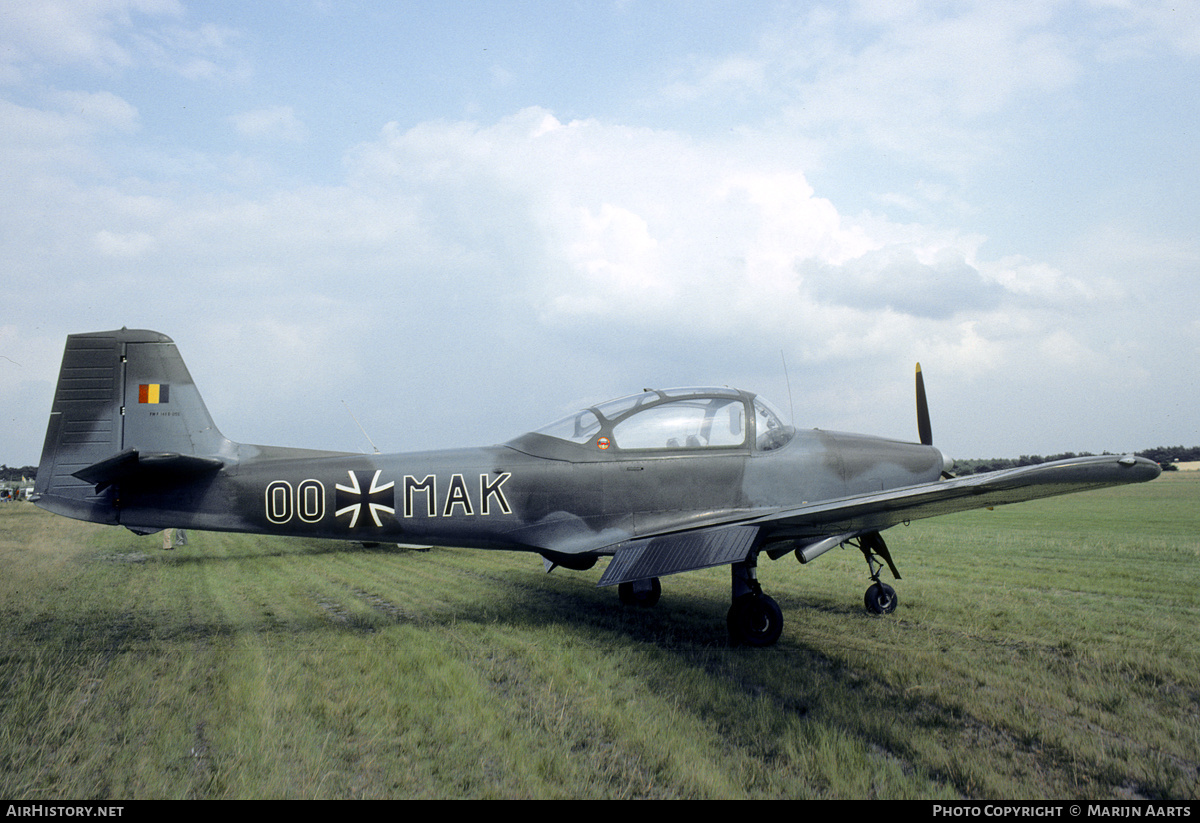 Aircraft Photo of OO-MAK | Focke-Wulf FWP-149D | Germany - Air Force | AirHistory.net #159744