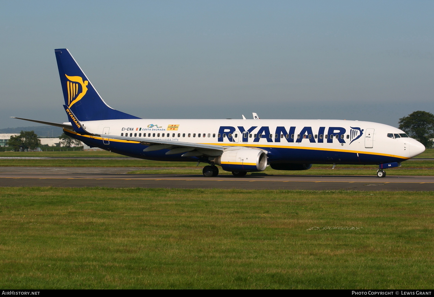 Aircraft Photo of EI-ENA | Boeing 737-8AS | Ryanair | AirHistory.net #159750