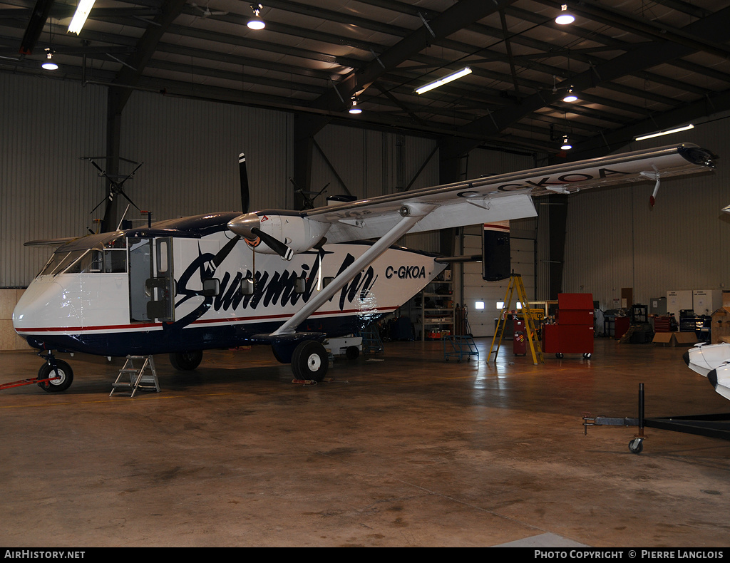 Aircraft Photo of C-GKOA | Short SC.7 Skyvan 3-100 | Summit Air | AirHistory.net #159768