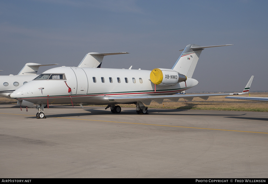 Aircraft Photo of XB-NWD | Bombardier Challenger 605 (CL-600-2B16) | AirHistory.net #159778