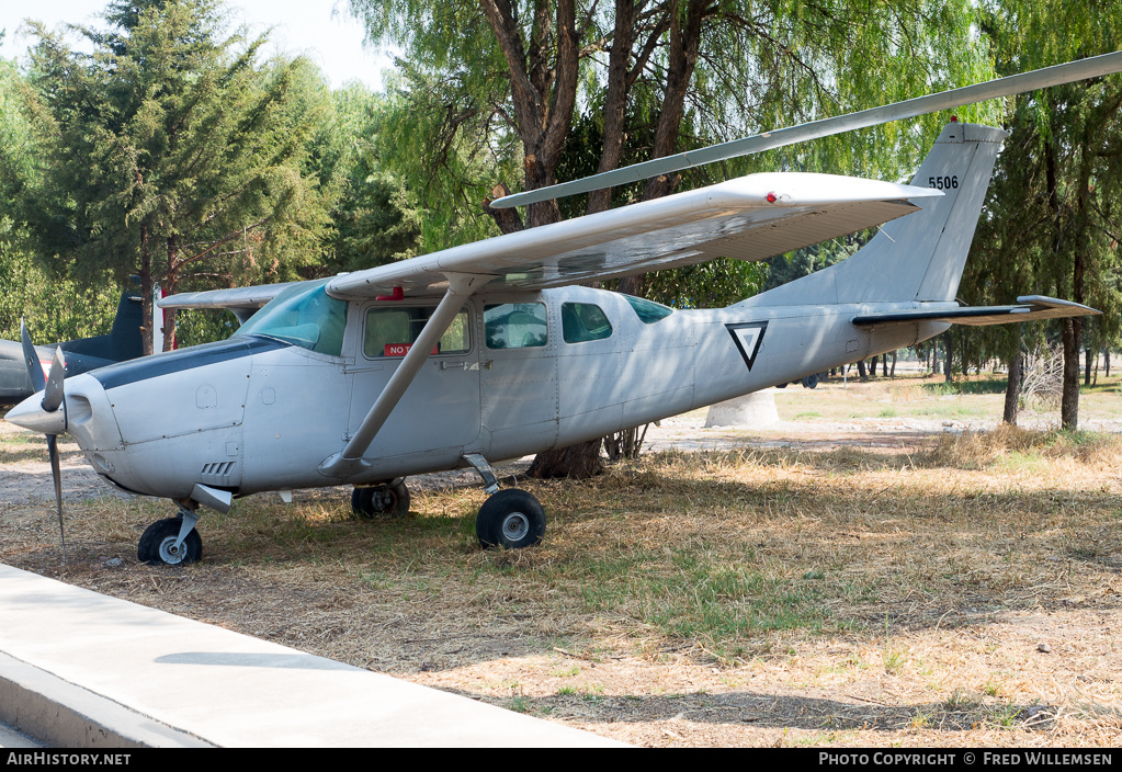 Aircraft Photo of 5506 | Cessna TU206G Turbo Stationair 6 | Mexico - Air Force | AirHistory.net #159789