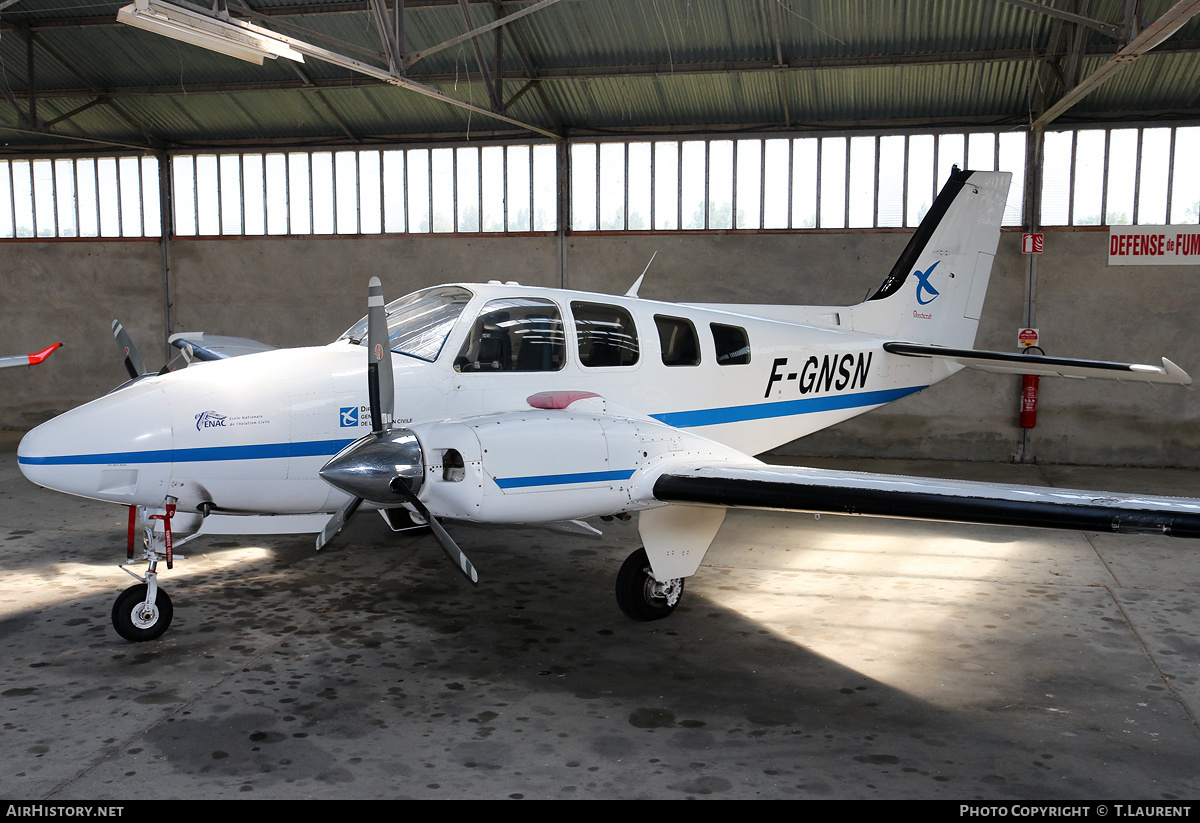 Aircraft Photo of F-GNSN | Raytheon 58 Baron | DGAC - Direction Générale de l'Aviation Civile | AirHistory.net #159798