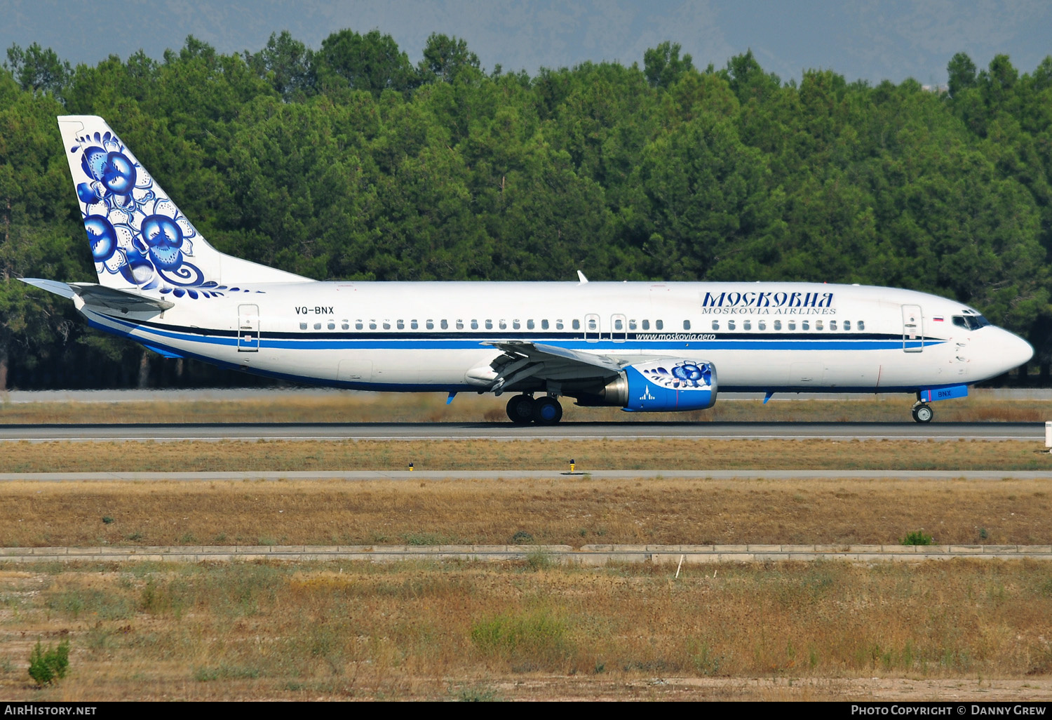 Aircraft Photo of VQ-BNX | Boeing 737-484 | Moskovia Airlines | AirHistory.net #159809