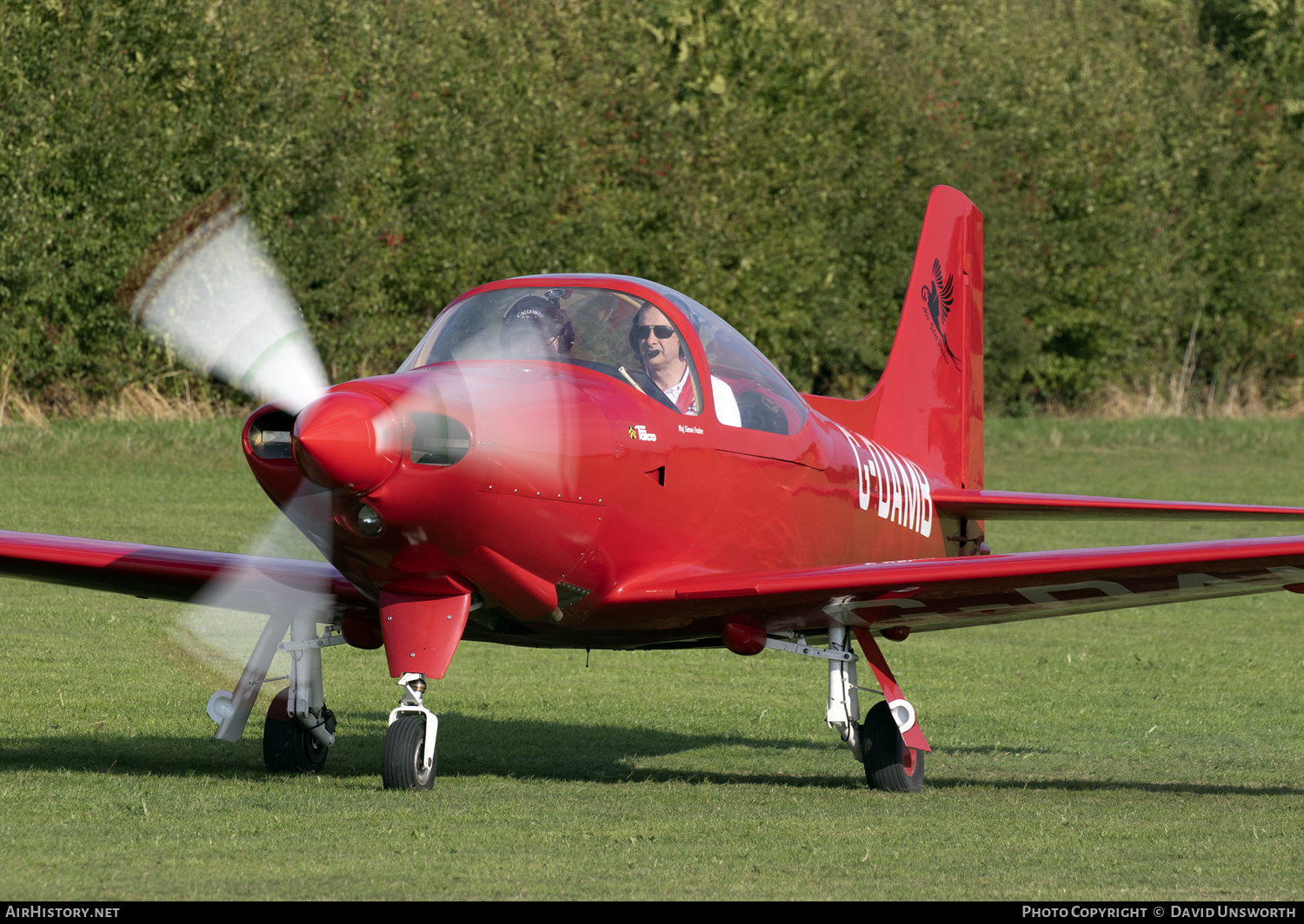 Aircraft Photo of G-DAMB | Aviamilano F.8L Falco | AirHistory.net #159817