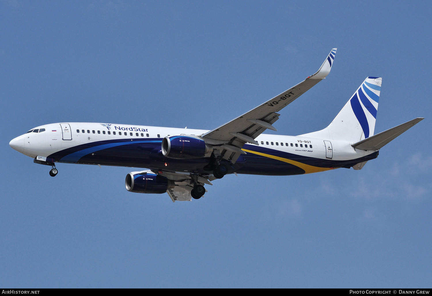 Aircraft Photo of VQ-BQT | Boeing 737-8AS | NordStar Airlines | AirHistory.net #159830