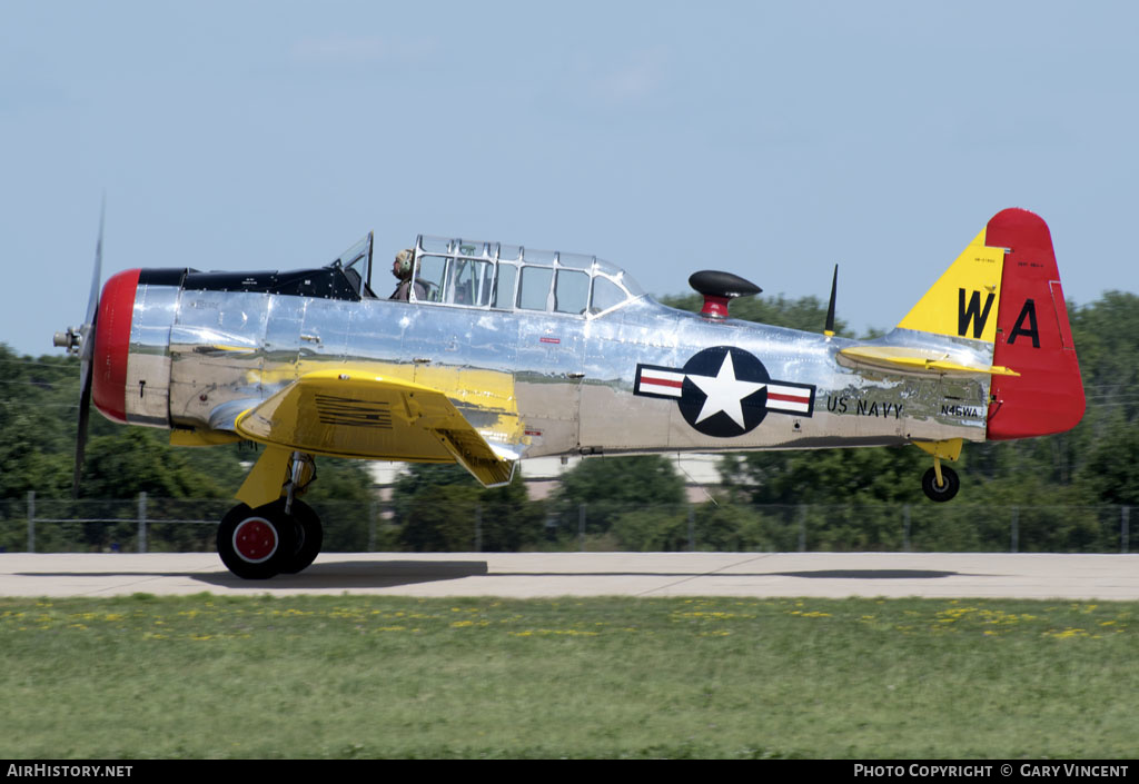 Aircraft Photo of N45WA | North American SNJ-4 Texan | USA - Navy | AirHistory.net #159835
