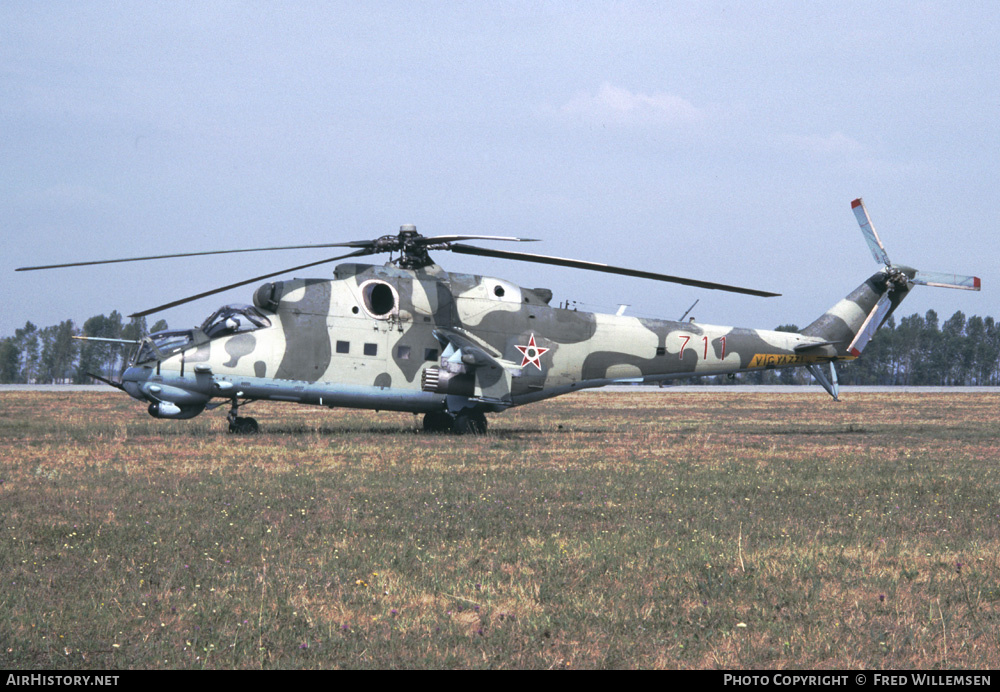 Aircraft Photo of 711 | Mil Mi-24V | Hungary - Air Force | AirHistory.net #159854