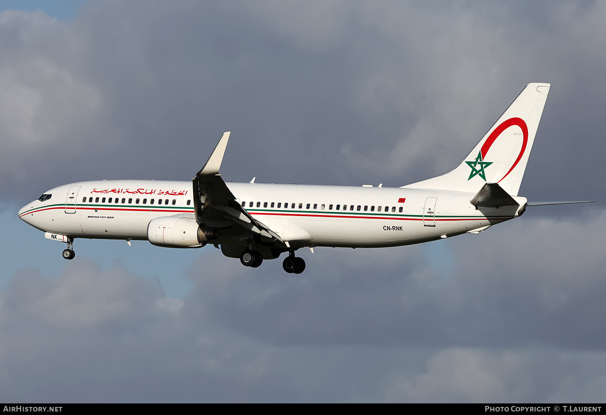 Aircraft Photo of CN-RNK | Boeing 737-8B6 | Royal Air Maroc - RAM | AirHistory.net #159863