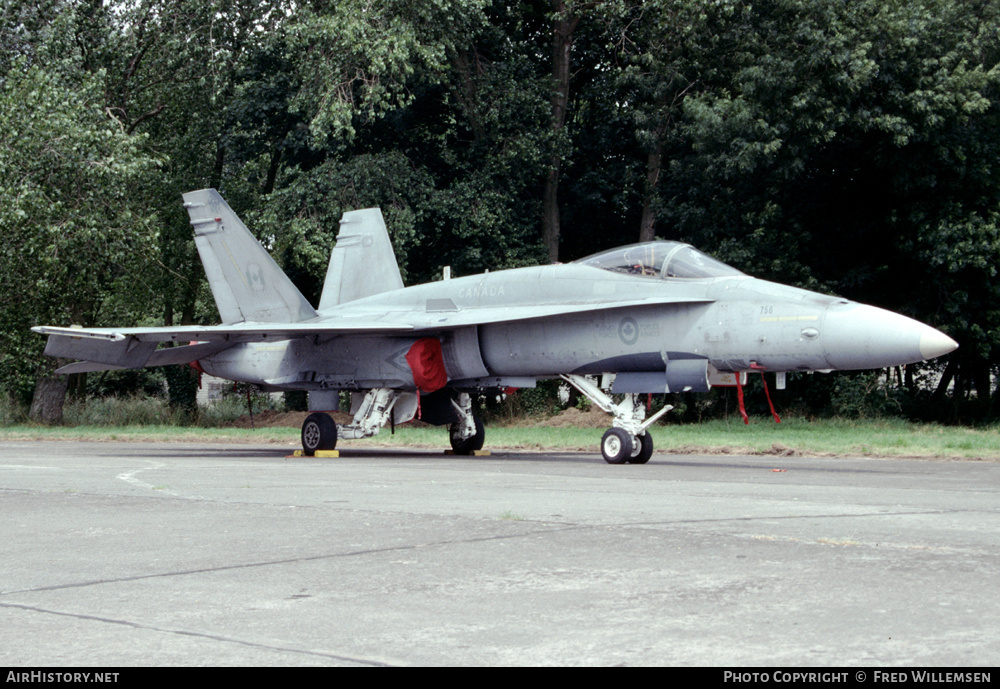 Aircraft Photo of 188756 | McDonnell Douglas CF-188A Hornet | Canada - Air Force | AirHistory.net #159870