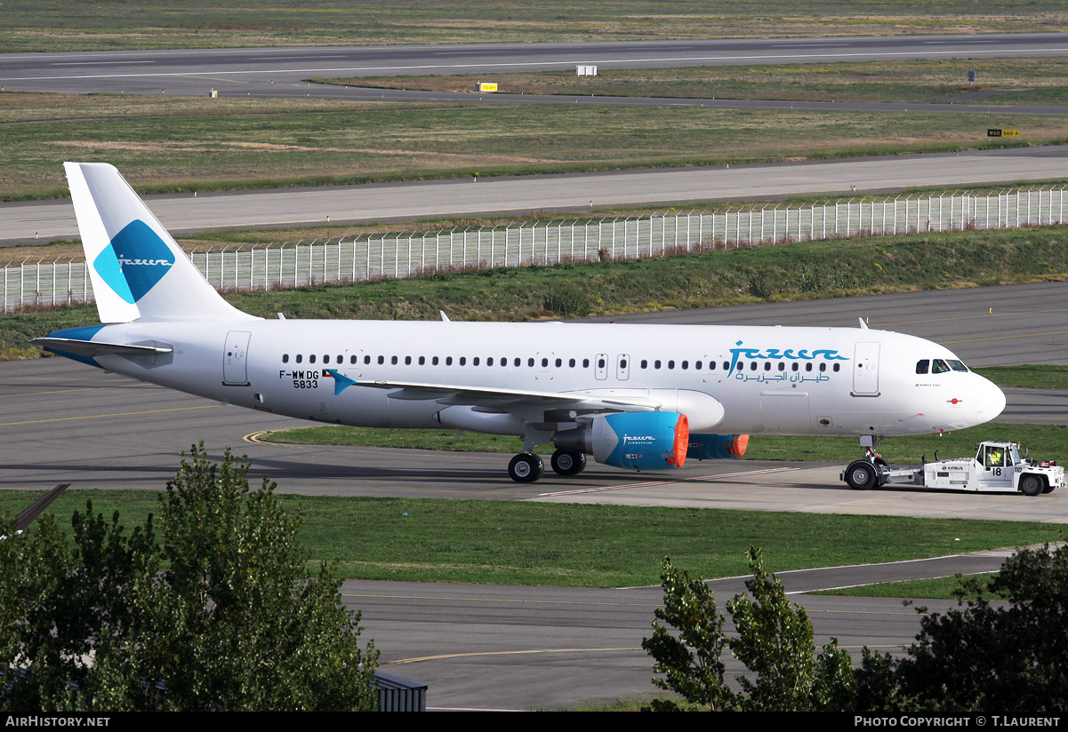 Aircraft Photo of F-WWDG | Airbus A320-214 | Jazeera Airways | AirHistory.net #159882