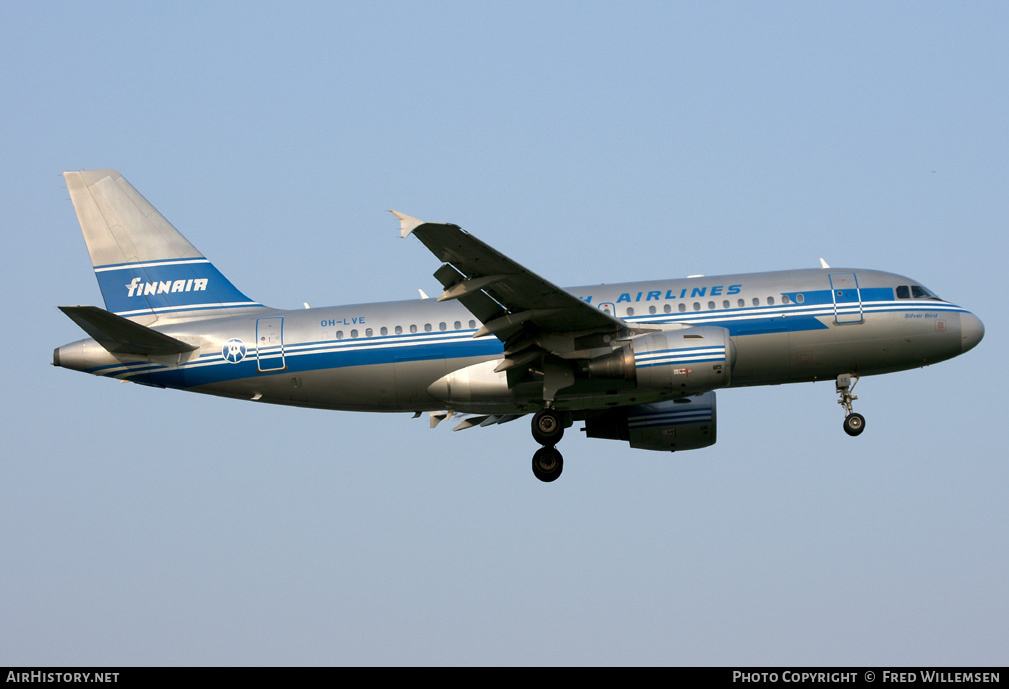 Aircraft Photo of OH-LVE | Airbus A319-112 | Finnair | AirHistory.net #159894