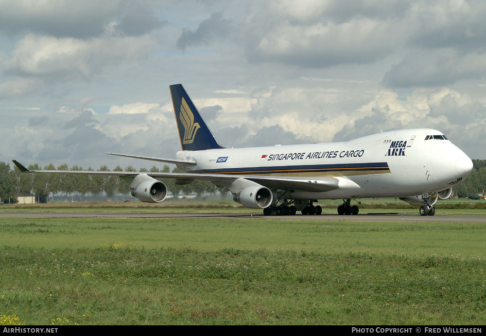 Aircraft Photo of 9V-SFD | Boeing 747-412F/SCD | Singapore Airlines Cargo | AirHistory.net #159896